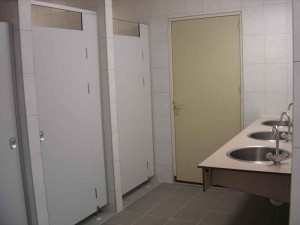 Het sanitair op de minicamping Gelderland