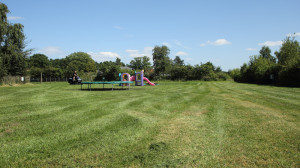 De speeltoestellen op de boerencamping Gelderland