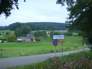 De omgeving van de boerencamping in Limburg