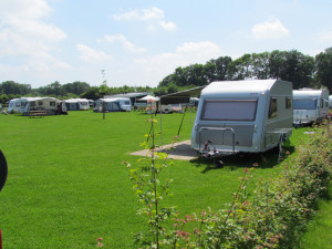 Het kampeerterrein van de boerencamping Gelderland