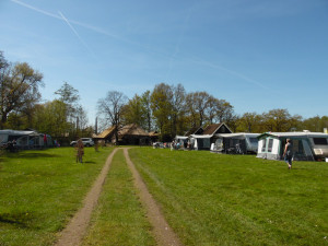 Het kampeerterrein van de boerencamping Gelderland