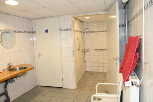 Het sanitair van een natuurcamping drenthe