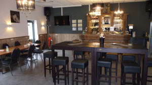 De bar op de camping in Limburg